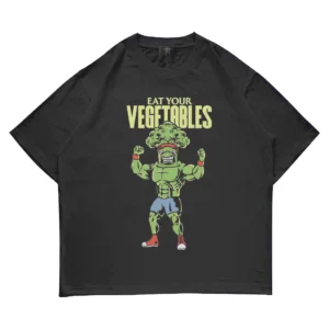 Eat Your Vegetables Oversized T‑Shirt