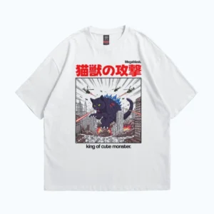 Super Catzilla Oversized T‑Shirt