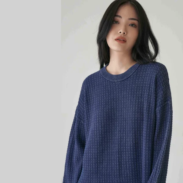 Volca Long Sleeve Knit Dress