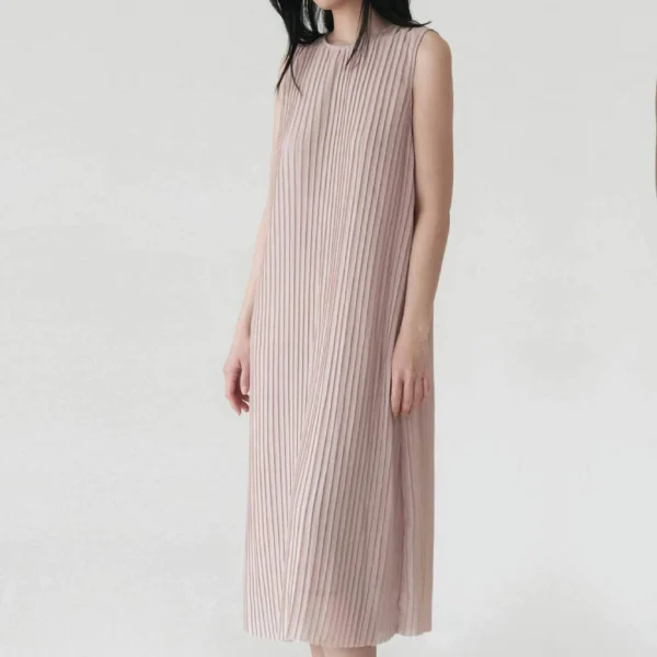 Carra Pleated Midi Dress