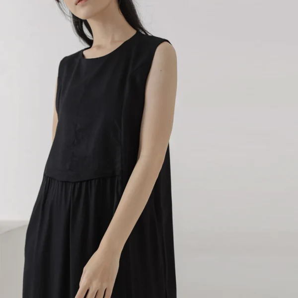 Ridge Sleeveless Maxi Dress