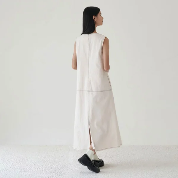 Shiso Contrast Stitch Dress
